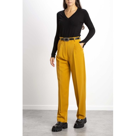 Twill chin trousers