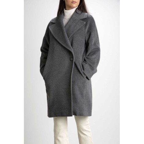 COAT BEAVER PURE WOOL VIRGIN