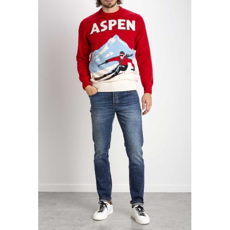 Men's Aspen sweatshirt print epoc postcard