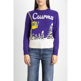 Women's sweater Courma print postcard d