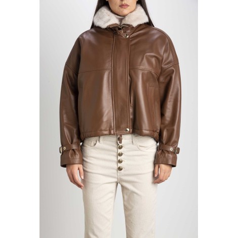 WOMEN'S LEATHER JACKET