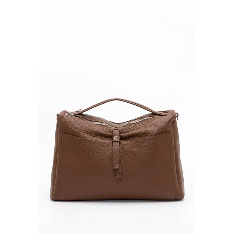 LEATHER <b>BOXY SOFT</b> BAULET