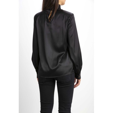 DOLCEVITA BLOUSE IN SATIN STRETCH