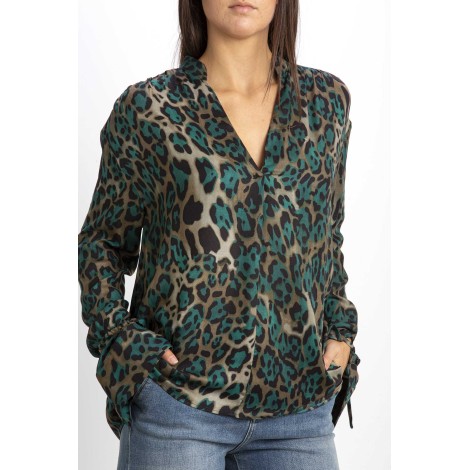 BLOUSE CAMOUFLAGE MACULATE