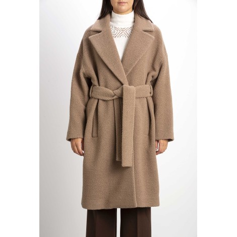 COAT WITH ROBE BOUCLÈ