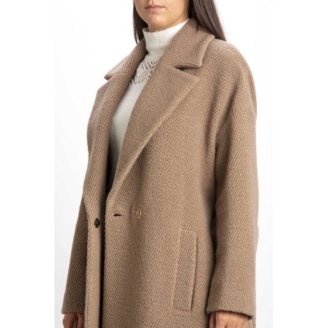 COAT WITH ROBE BOUCLÈ