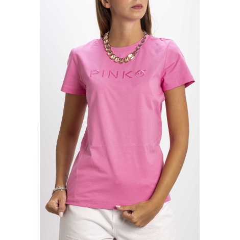 T-SHIRT WITH JEWEL NECKLACE