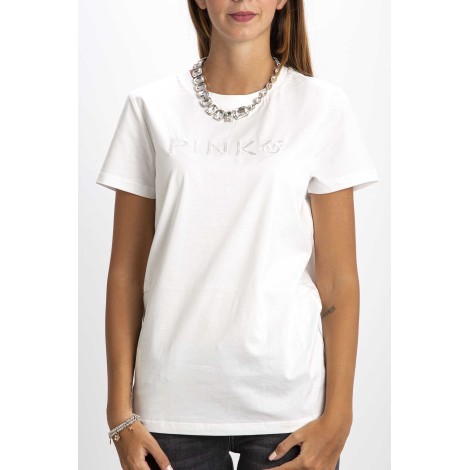 T-SHIRT WITH JEWEL NECKLACE