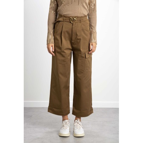 WIDE-LEG CARGO TROUSERS