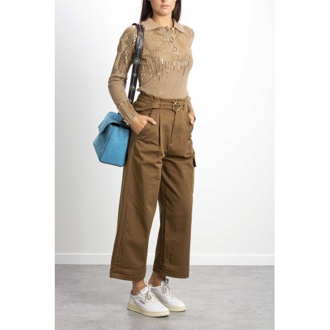 WIDE-LEG CARGO TROUSERS