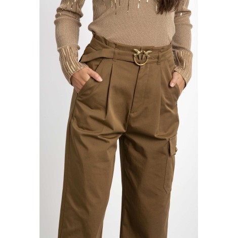 WIDE-LEG CARGO TROUSERS