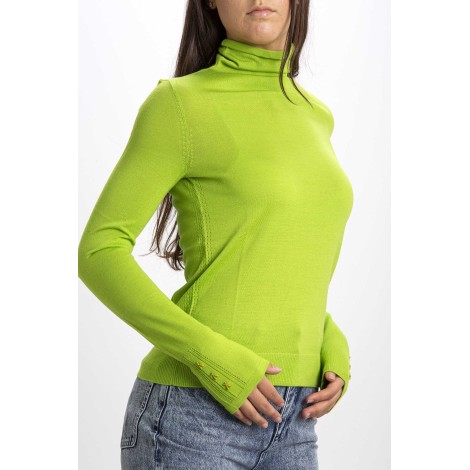 LONG SLEEVE SHIRT HIGH NECK