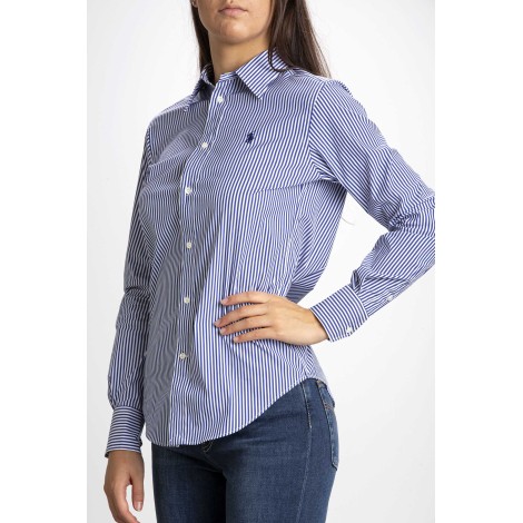 CLASSIC-FIT STRIPED SHIRT