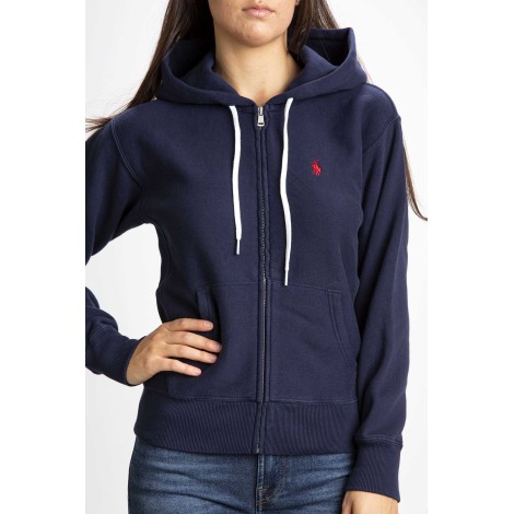 HOODIE WITH ZIP AND CAP