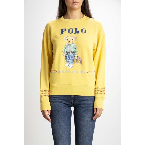 SWEATSHIRT NEW ORLEANS POLO BEAR