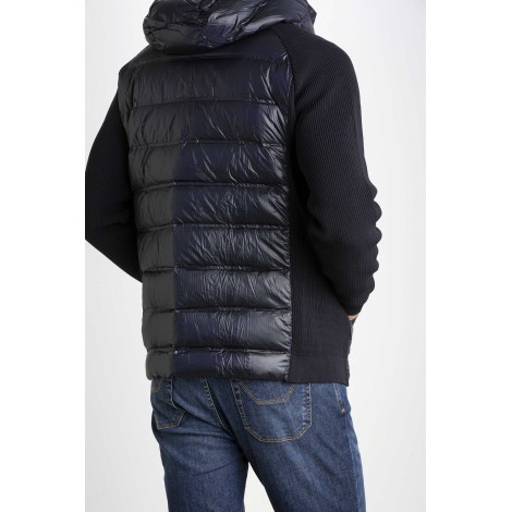 KNIT AMOS DOWN HOOD ZIP