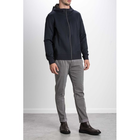 FLEECE BISBASIC HOOD ZIP