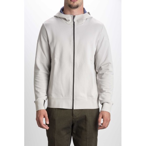 FLEECE BISBASIC HOOD ZIP