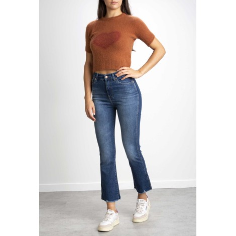 CROP JERSEY IN ANGORA ZOEY