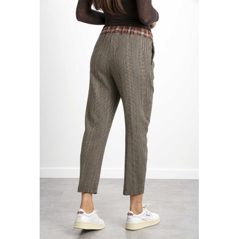 JOGGER TROUSERS IN FLANNEL