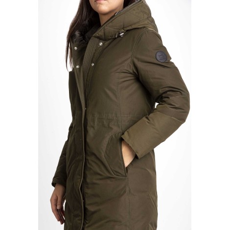 Weoka Parka in soft Ottoman fabric