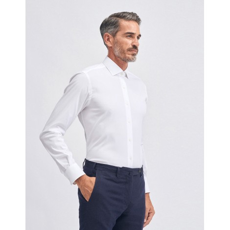 STRETCH COTTON SLIM FIT SHIRT