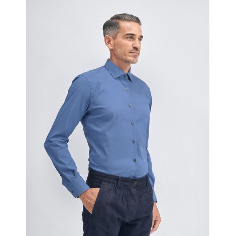 STRETCH COTTON SLIM FIT SHIRT