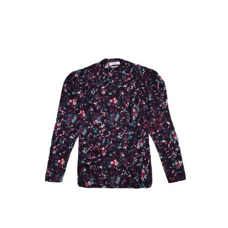 BLUSA IN MISTO VISCOSA FLOREALE