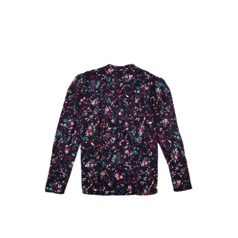 BLUSA IN MISTO VISCOSA FLOREALE