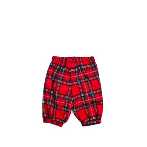 PANTALONI CON MOTIVO TARTAN 