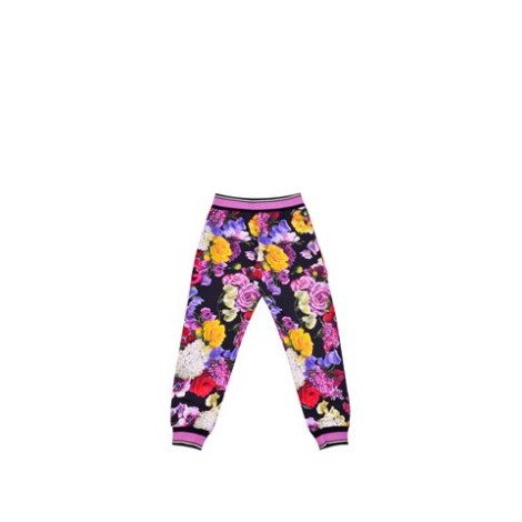 PANTALONI JOGGING CON STAMPA A FIORI