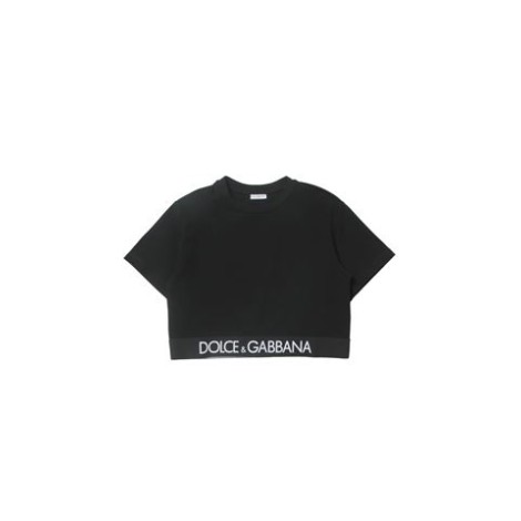 T-SHIRT CROPPED CON LOGO