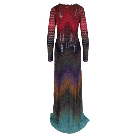 Missoni Multicolor Long Dress 42