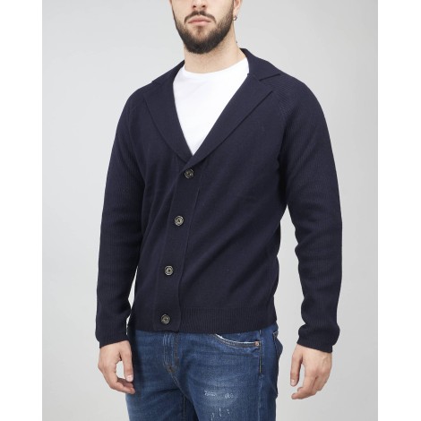 PAOLO PECORA Cardigan con rever Paolo Pecora