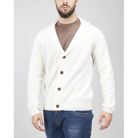 PAOLO PECORA Cardigan con rever Paolo Pecora