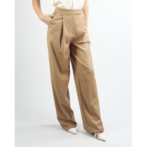 ACTUALEE Pantalone palazzo con pences Actualee