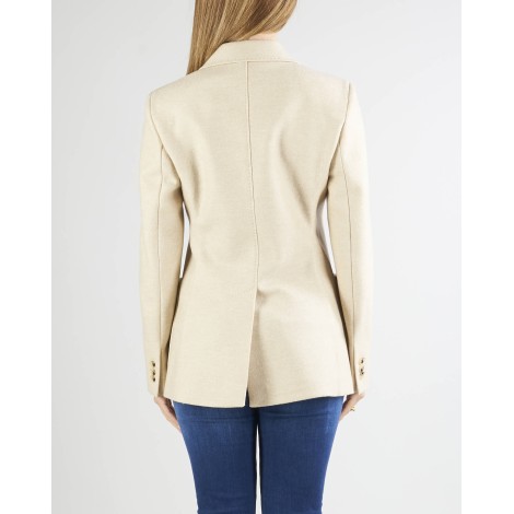 MAX MARA STUDIO Blazer in jersey di lana Max Mara Studio