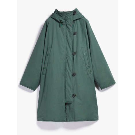 MAX MARA WEEKEND PARKA KATIA IN GABARDINA ANTIGOCCIA VERDE KHAKI 54960229600001