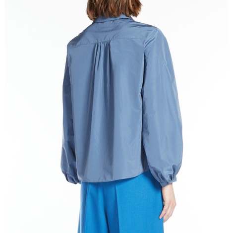 MAX MARA WEEKEND CAMICIA QUENTY IN TAFFETA' AZZURRA 51160126600001