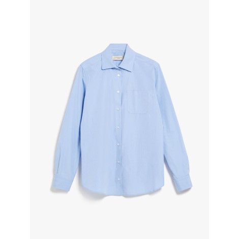 MAX MARA WEEKEND CAMICIA ARPA IN COTONE AZZURRA 51161229600024