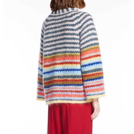 MAX MARA WEEKEND CARDIGAN COSMOS IN MOHAIR  53460126600012