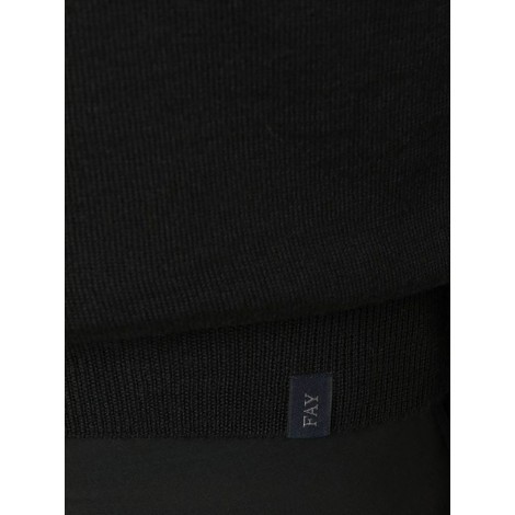 FAY PULL GIROCOLLO NERO NMMC1452420CQTB999