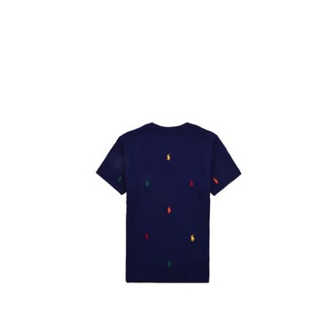 T-SHIRT IN PIQUE' CON PONY POLO