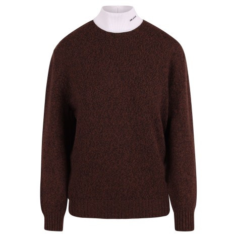 Prada Contrast Turtleneck Sweater 40