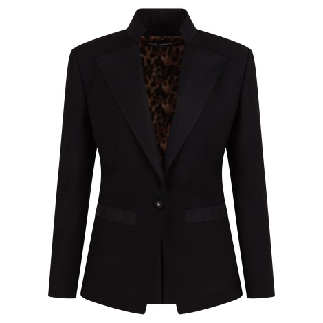 Dolce & Gabbana Mandarin Collar Blazer 46