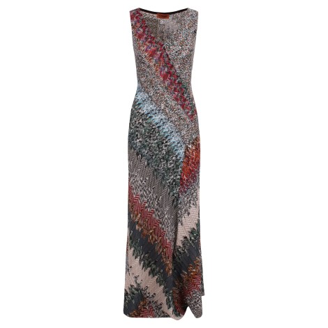 Missoni Long Sleeveless Wool Dress 42