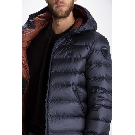 DOWN JACKET WITH SERGIO CAP