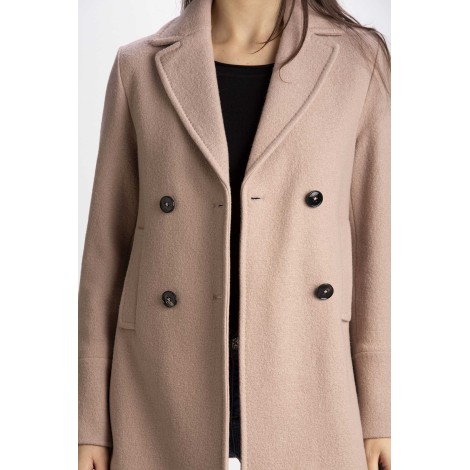 COOKED WOOL PECOAT