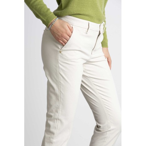 GLORIA CHINO TROUSERS