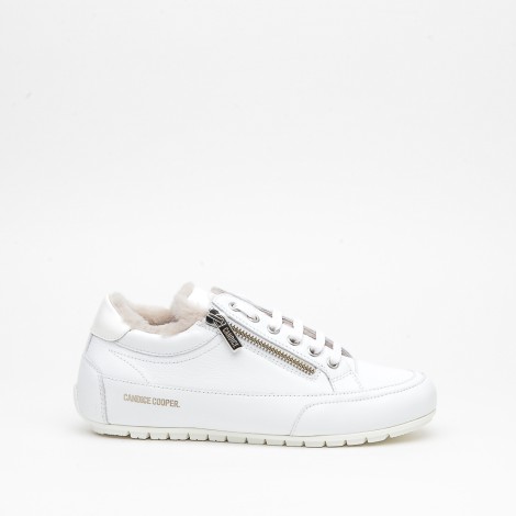 Sneakers in pelle bianco